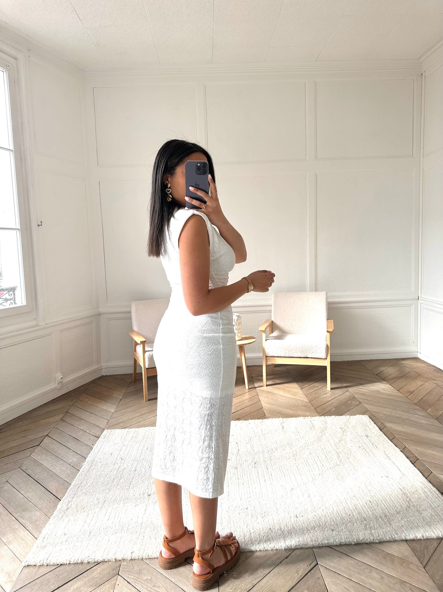 Robe dentelle Bianca