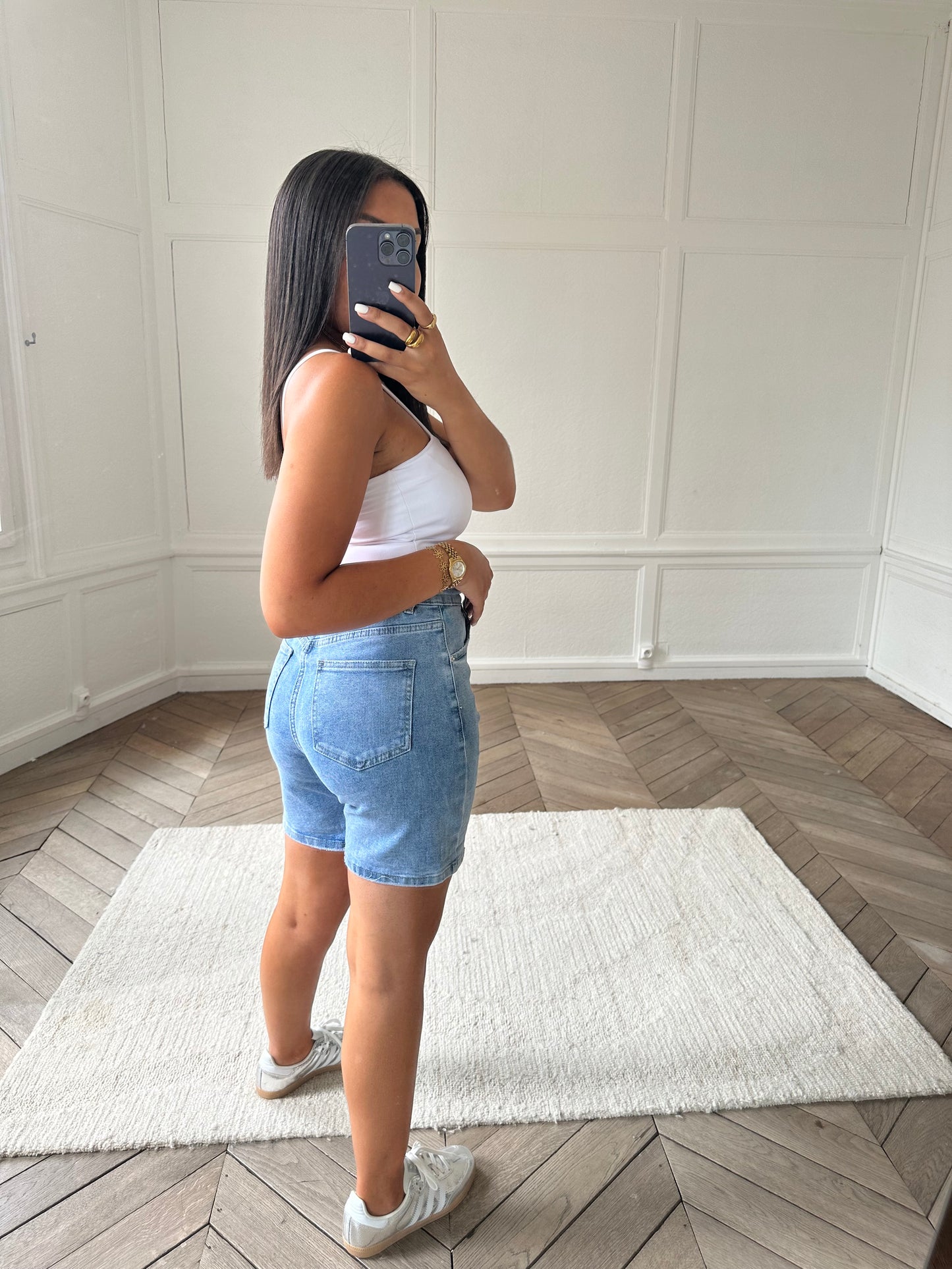 Short en jean