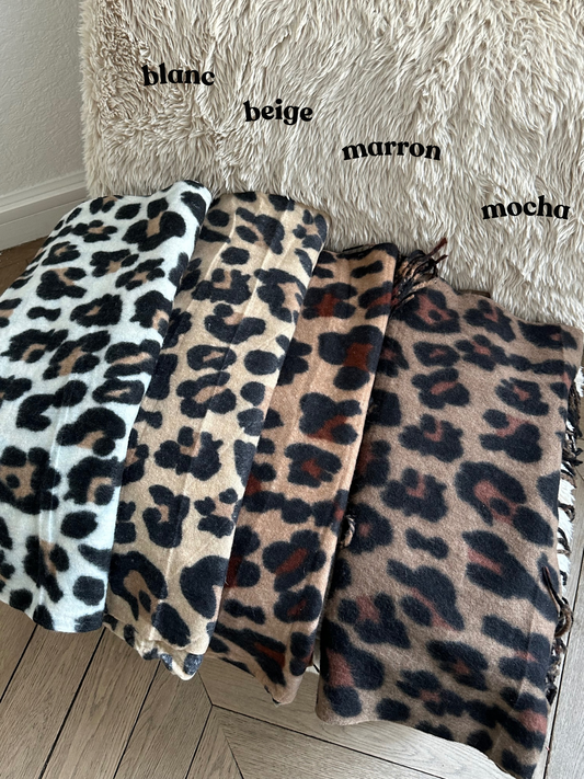 Écharpe léopard