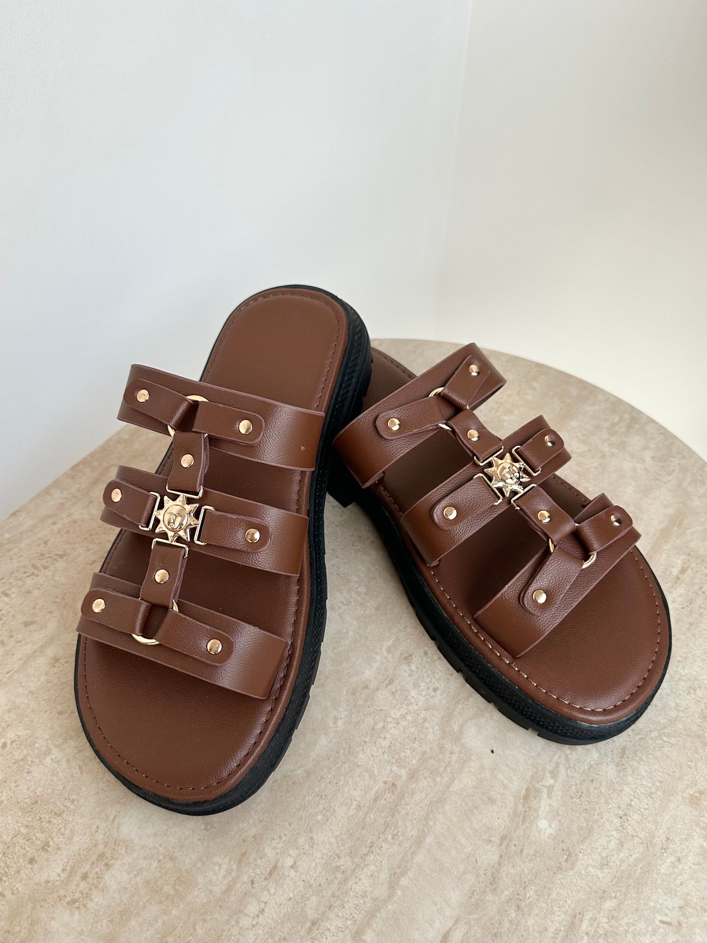 Sandales Sun - choco