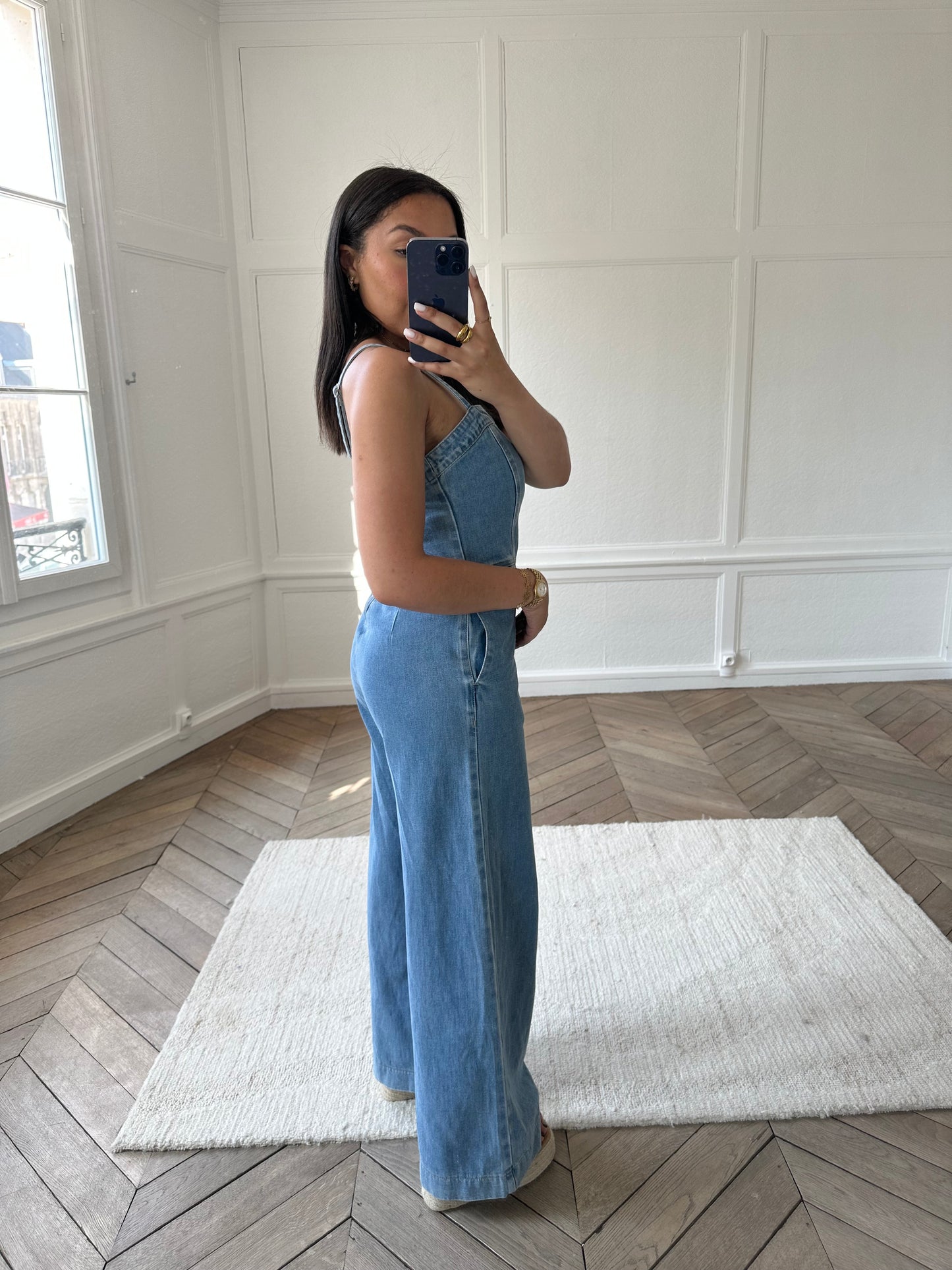 Combinaison en jean Lia