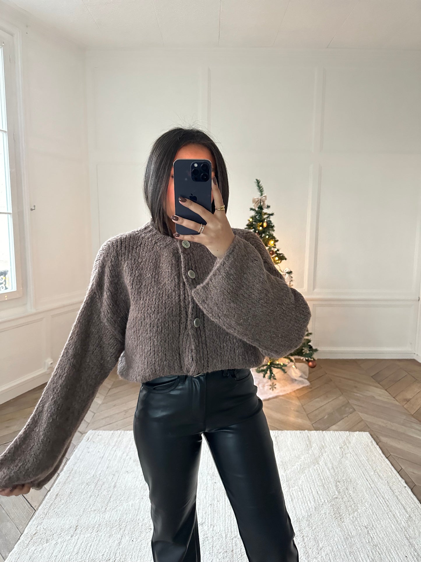 Gilet Graziella - marron clair