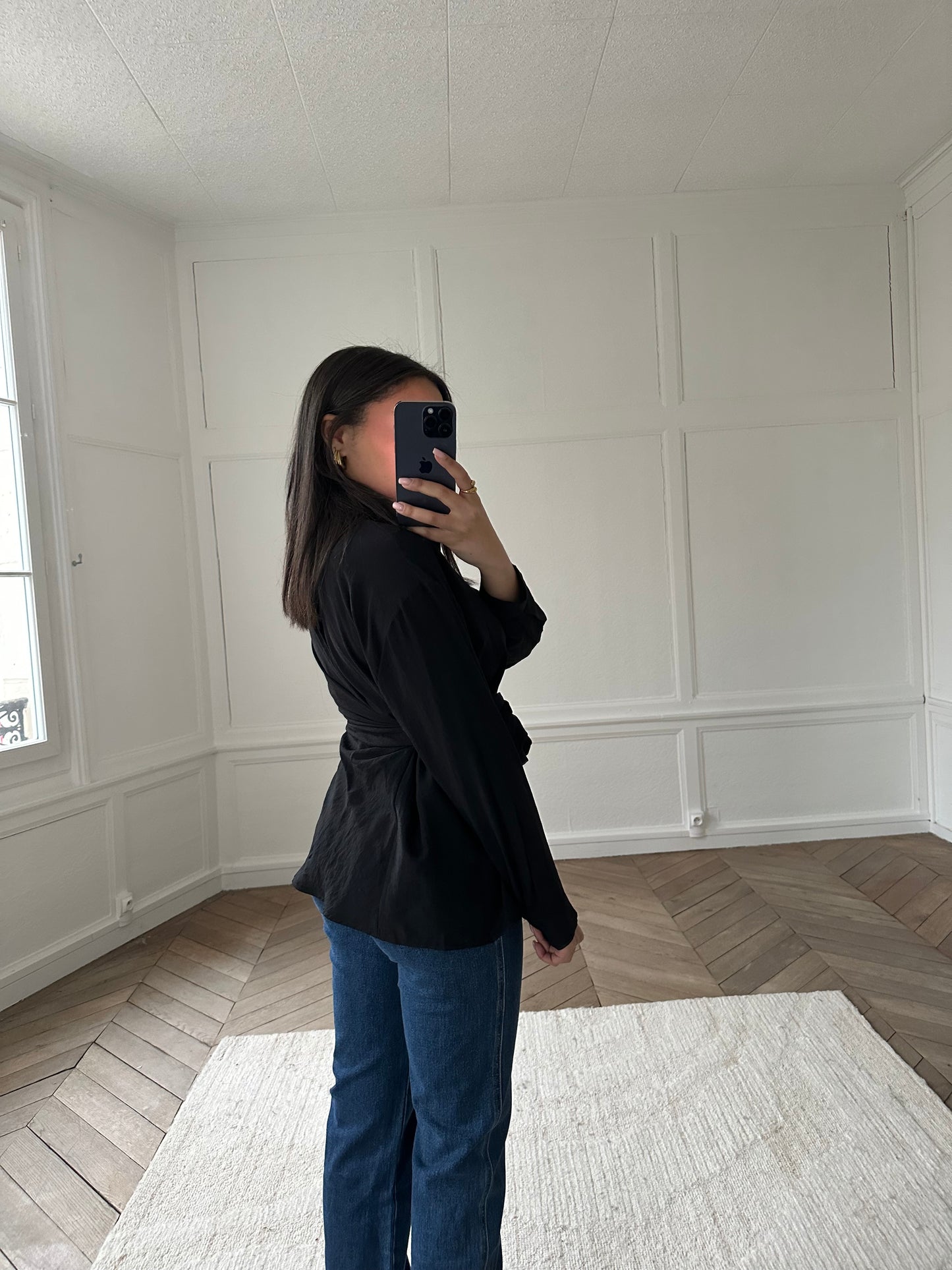 Chemise Fanny - noir