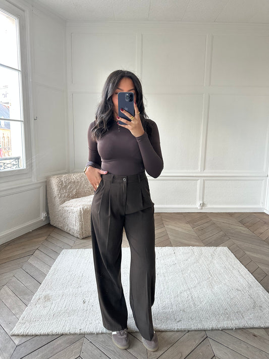 Pantalon Louane - marron