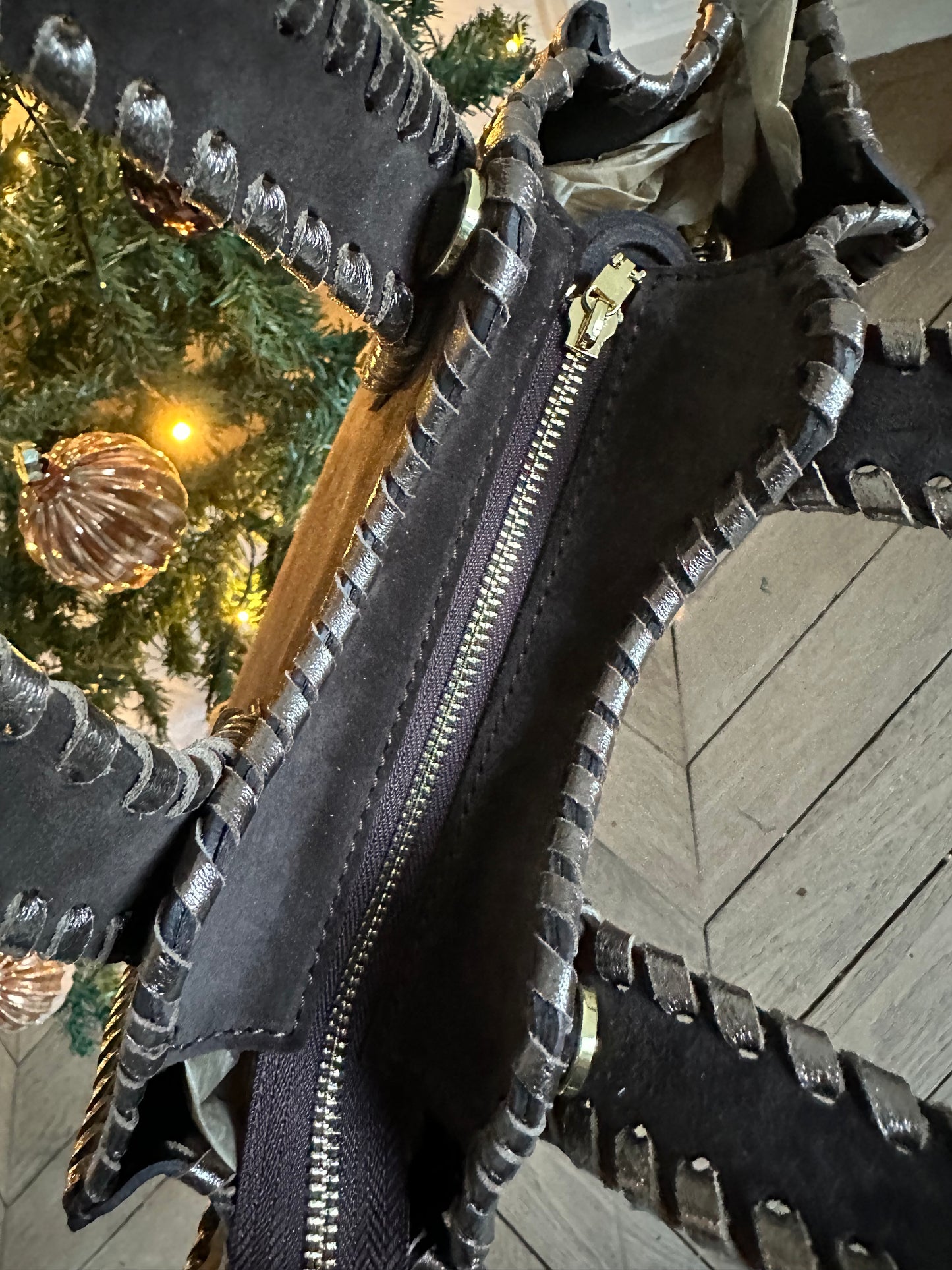 Sac Capucine 100% cuir - choco 🇮🇹