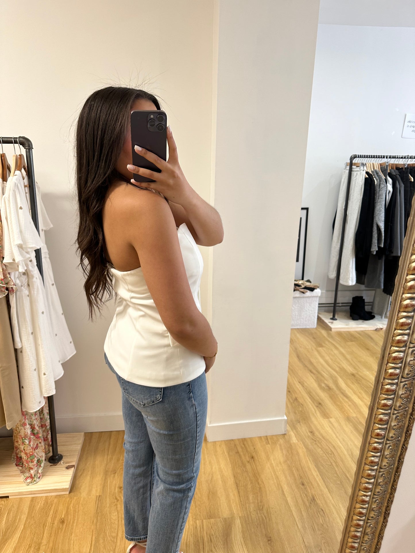 Bustier Zara - blanc