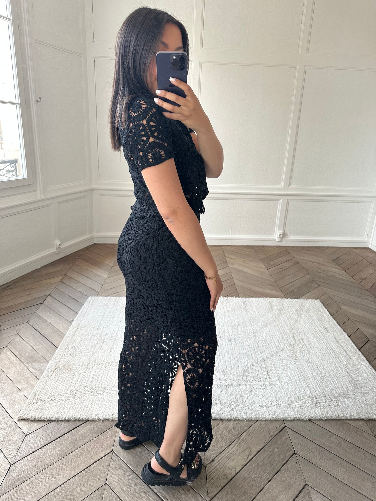 Jupe en crochet Daisy