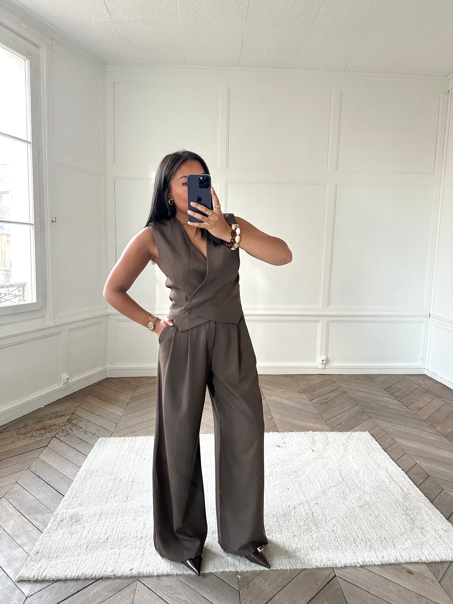 Veste sans manches Pauline