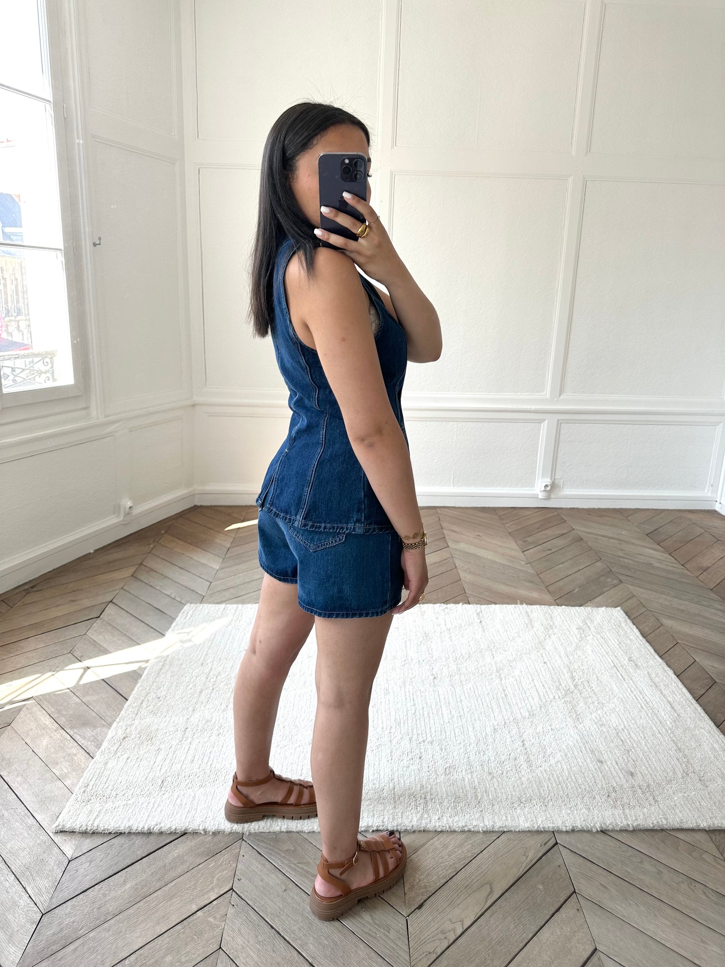 Short en jean Murielle