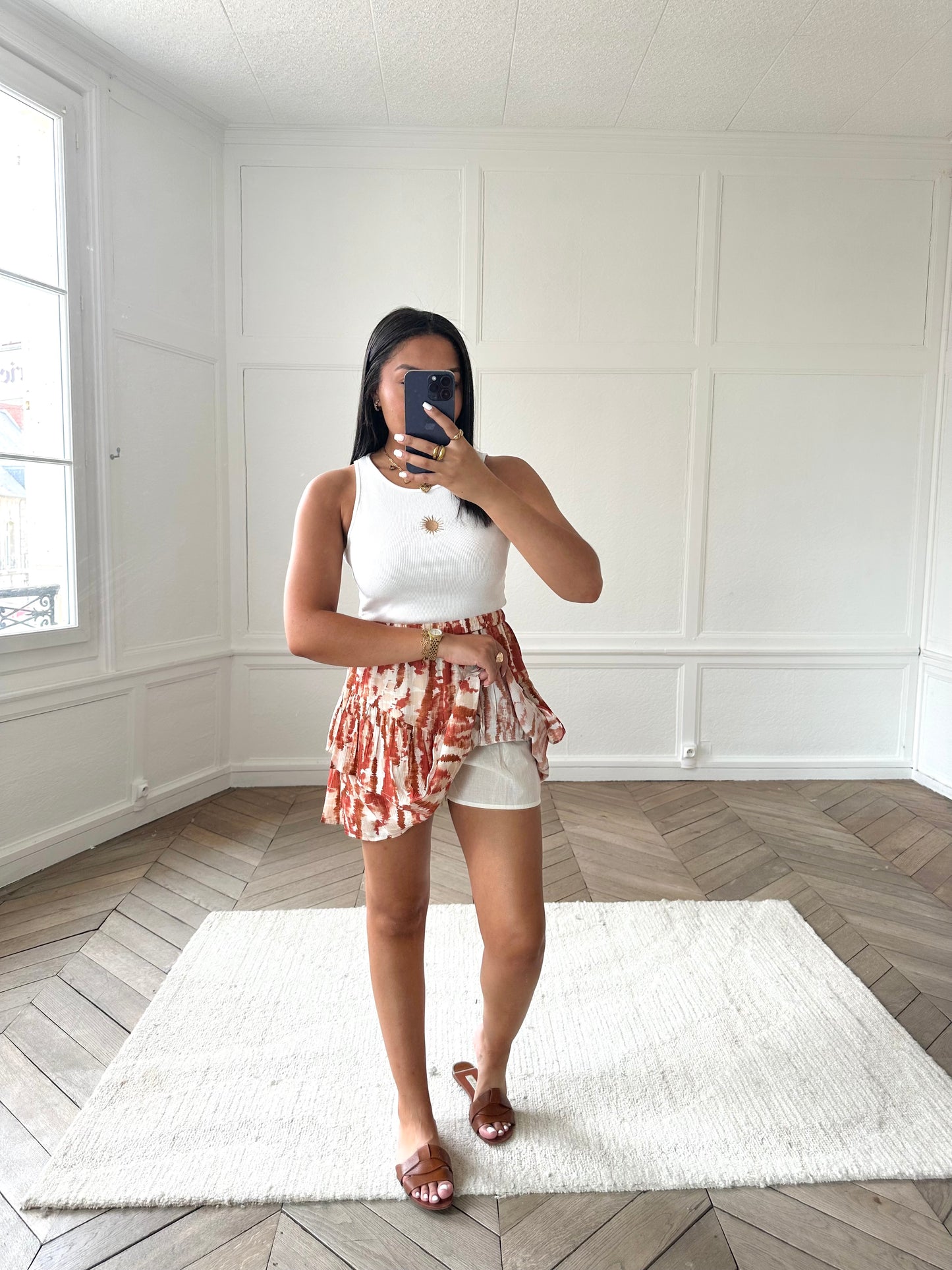 Jupe doublure short Tenera