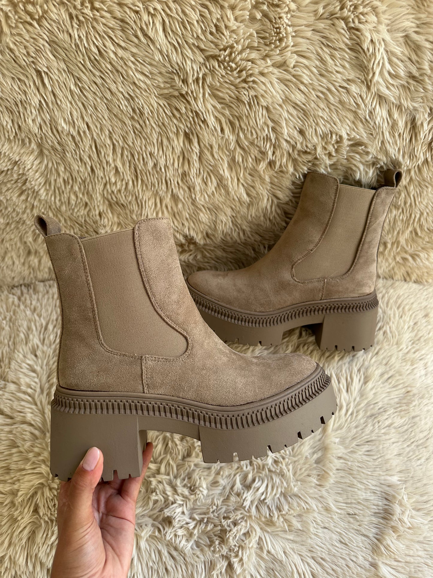 Bottines Noam  - taupe
