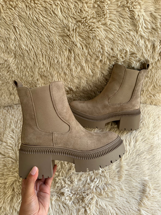 Bottines Noam  - taupe