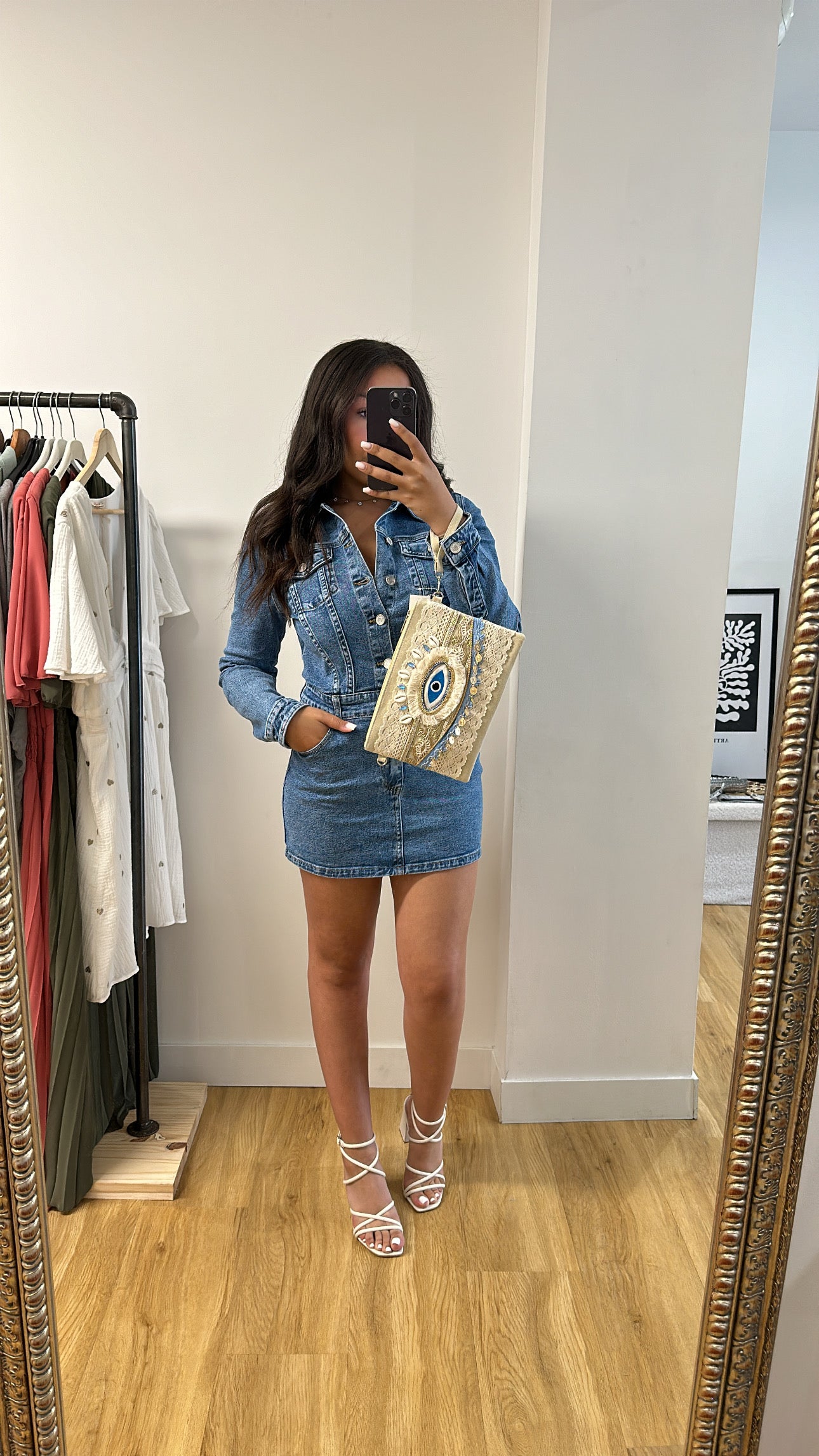 Robe en jean