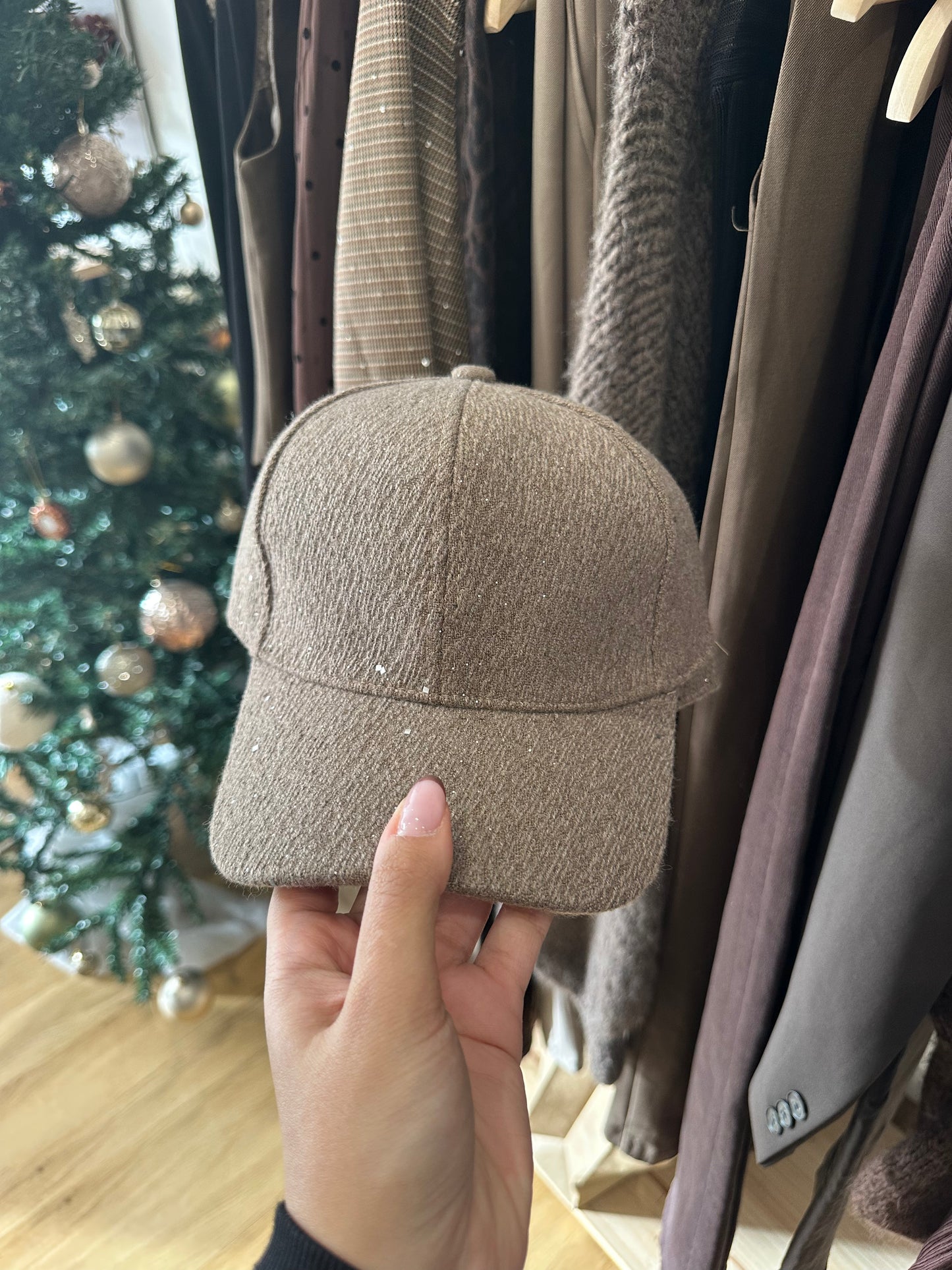 Casquette beige