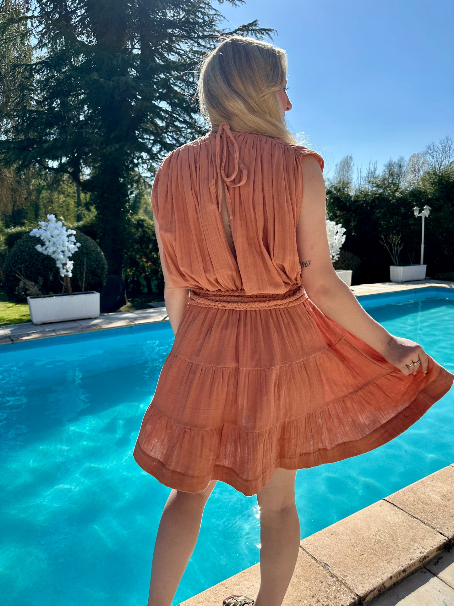 Robe Olivia - terracotta