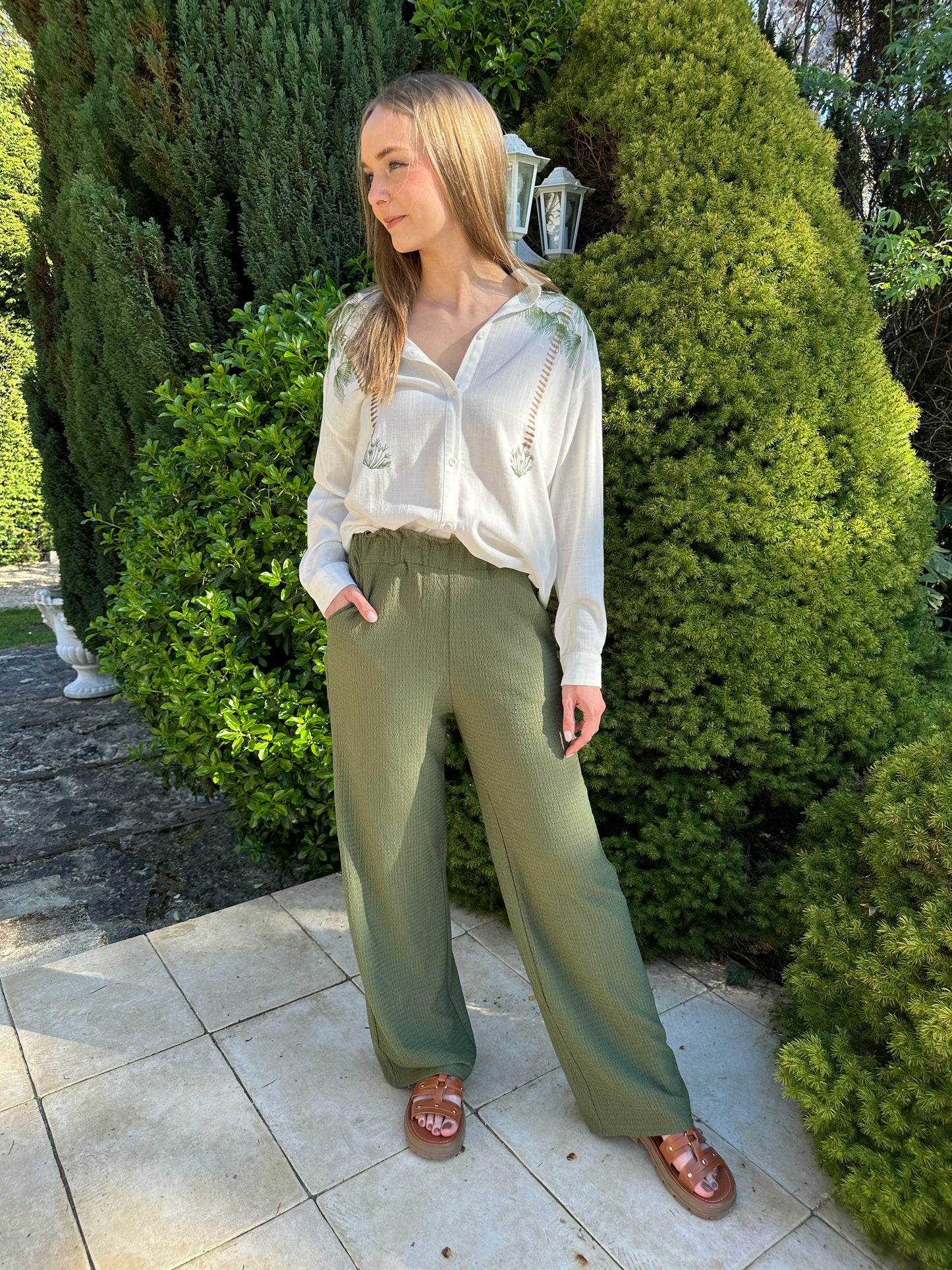 Pantalon texturé Jules