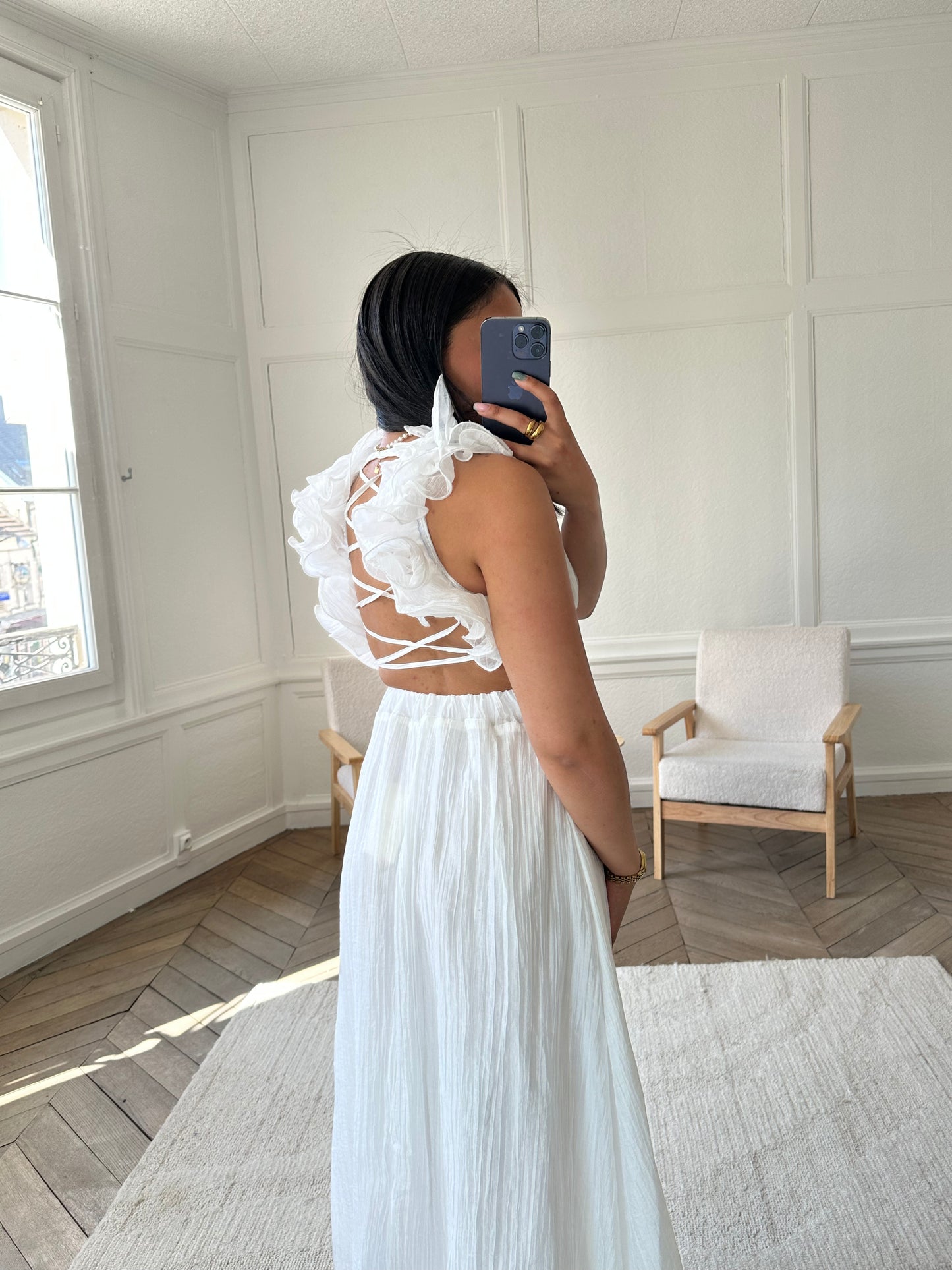 Robe Alyzée - blanc