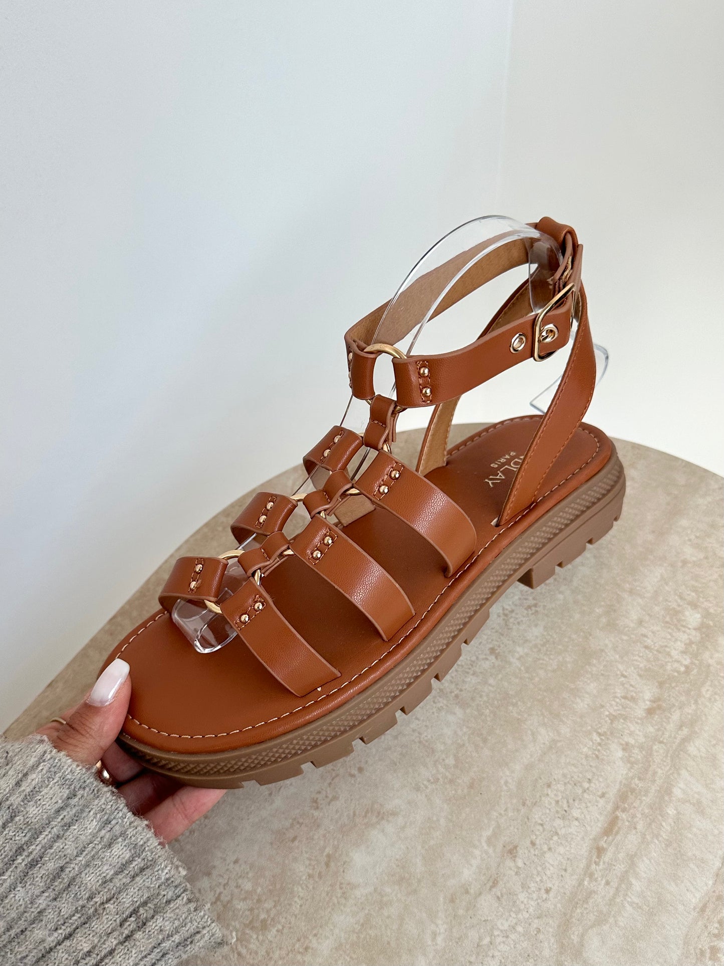 Sandales Spar - camel
