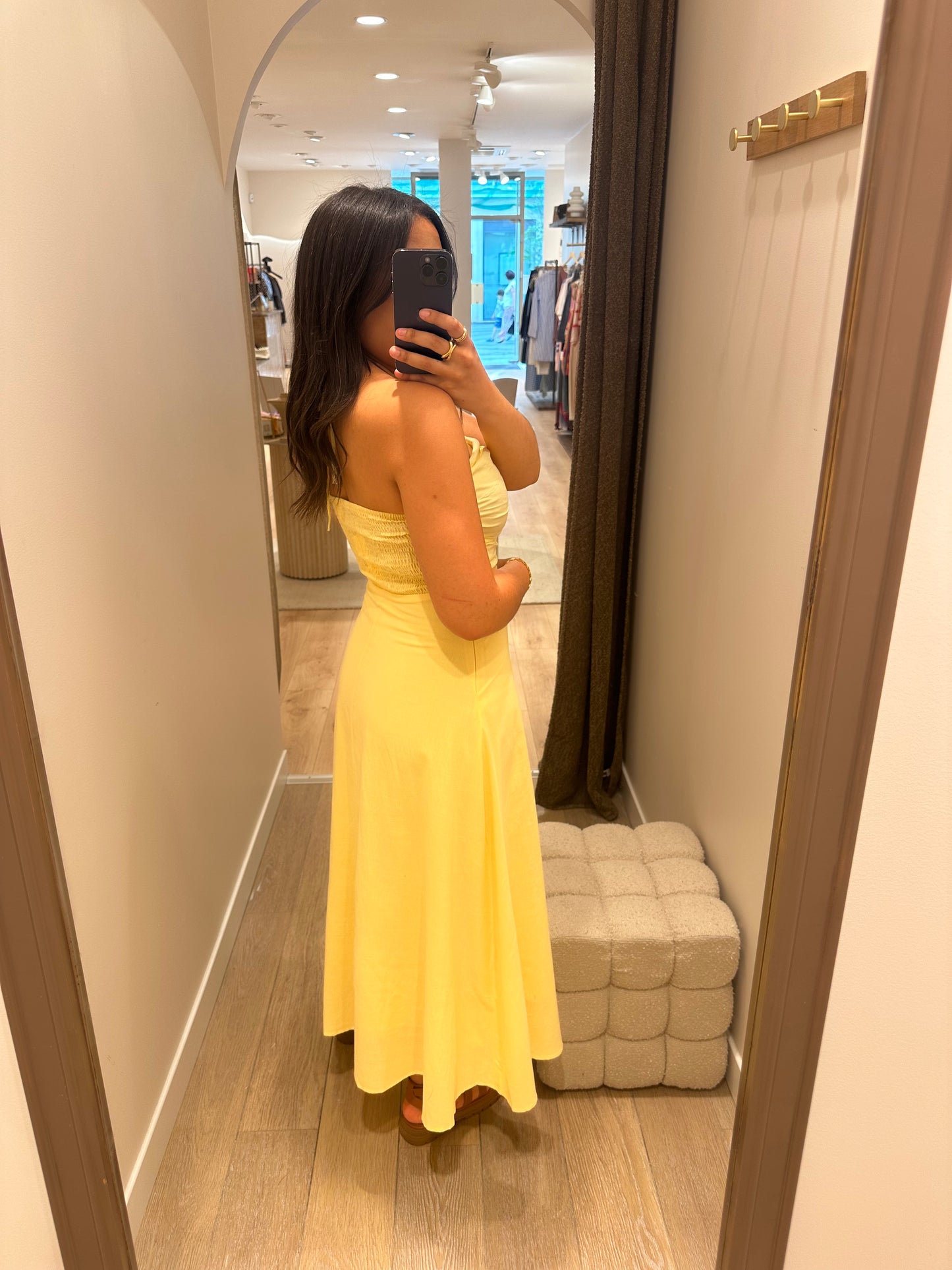 Robe Agathe - jaune