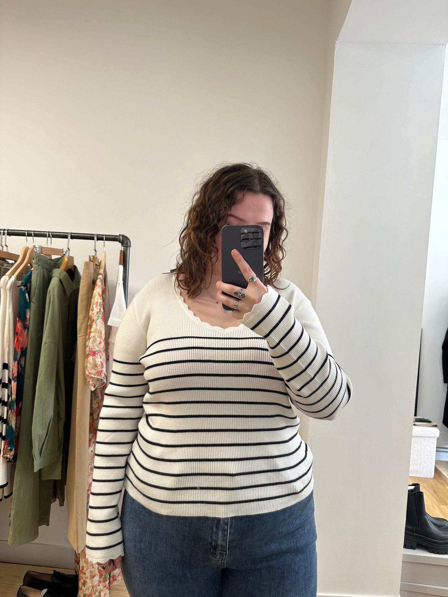 Pull Manon marinière - Curvy