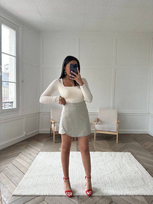 Jupe-short Tania - beige