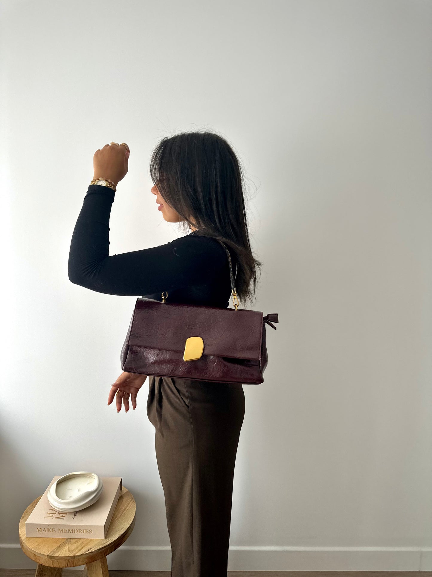 Sac Odette - bordeaux
