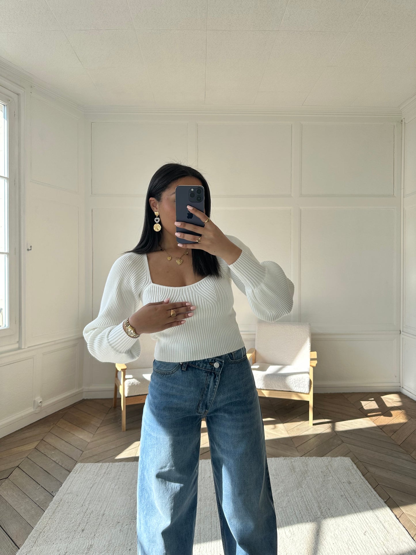 Pull Marie - blanc