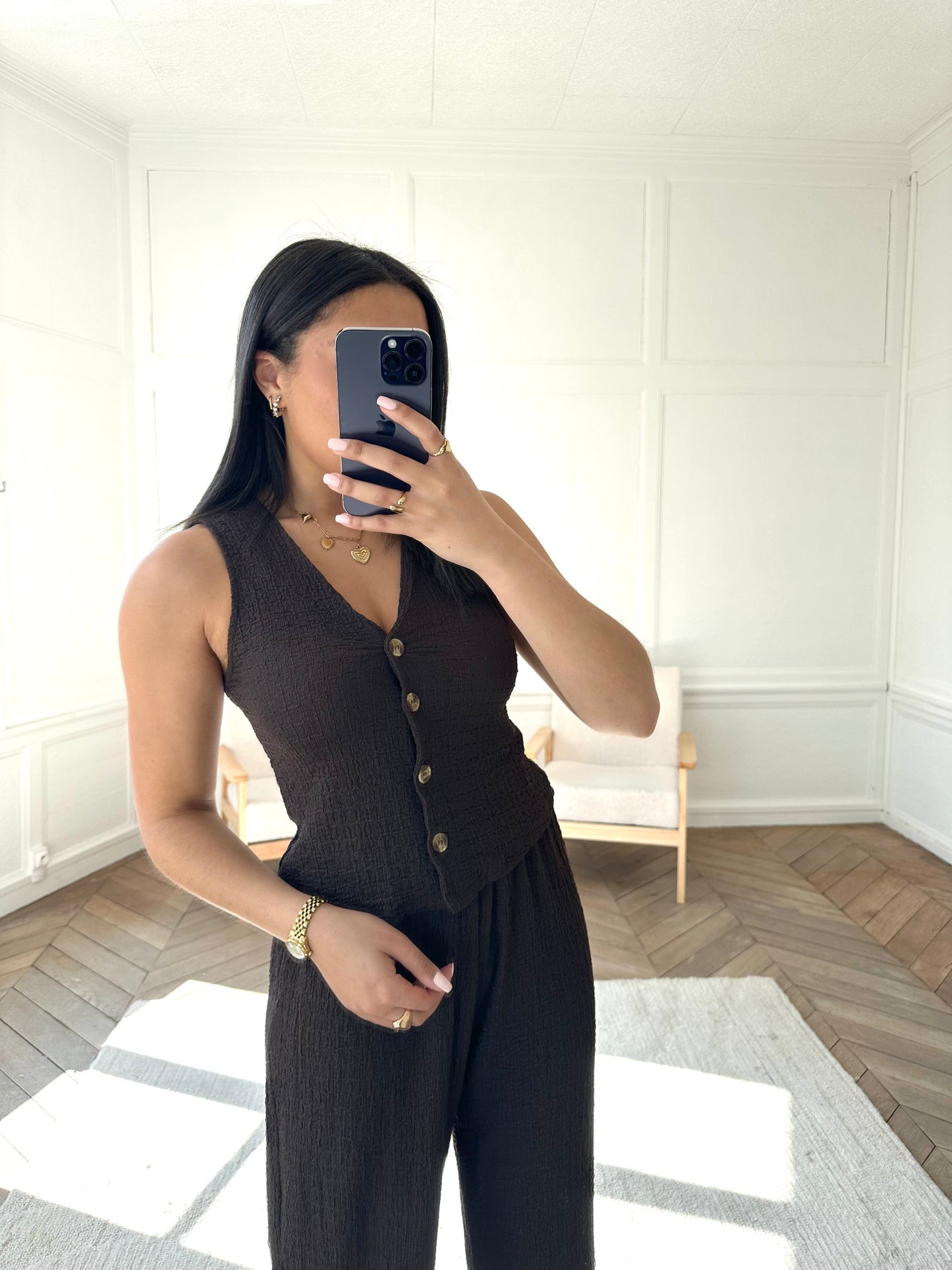 Ensemble Mya - marron