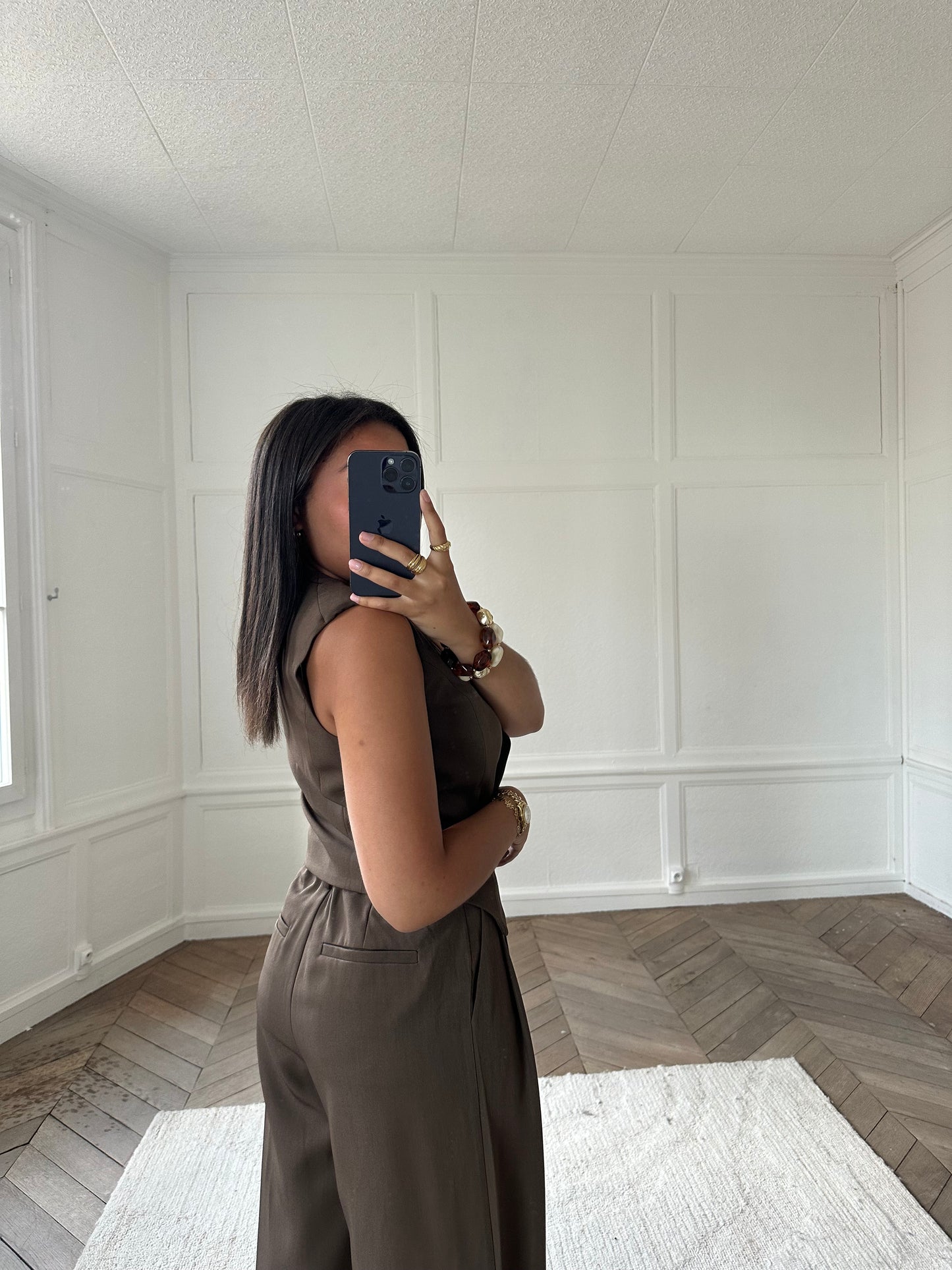 Veste sans manches Pauline