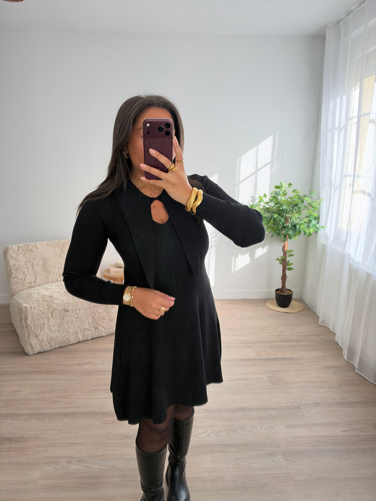 Robe Eva - noir