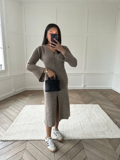 Robe Vanessa - Taupe