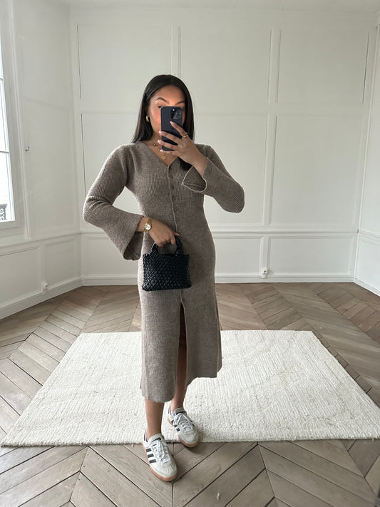Robe Vanessa - Taupe