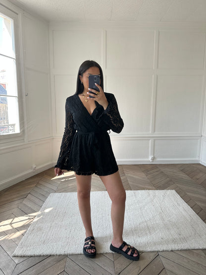 Combi-short Louna - noir