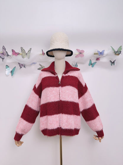 Gilet rayé  - 2 coloris