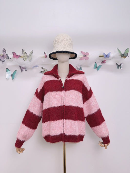 Gilet rayé  - 2 coloris