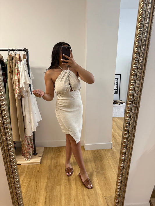 Robe en lin Alicia