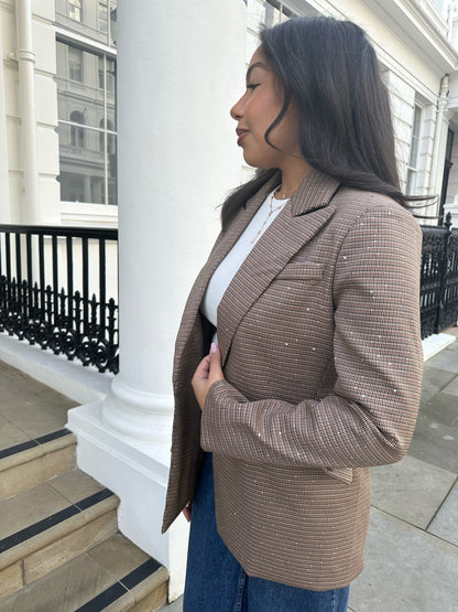 Blazer à sequins Charlotte