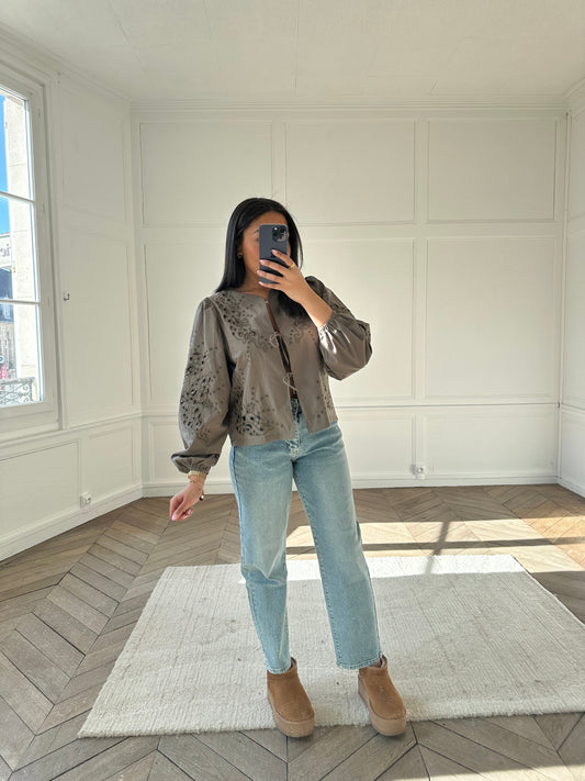 Blouse Amélie - kaki