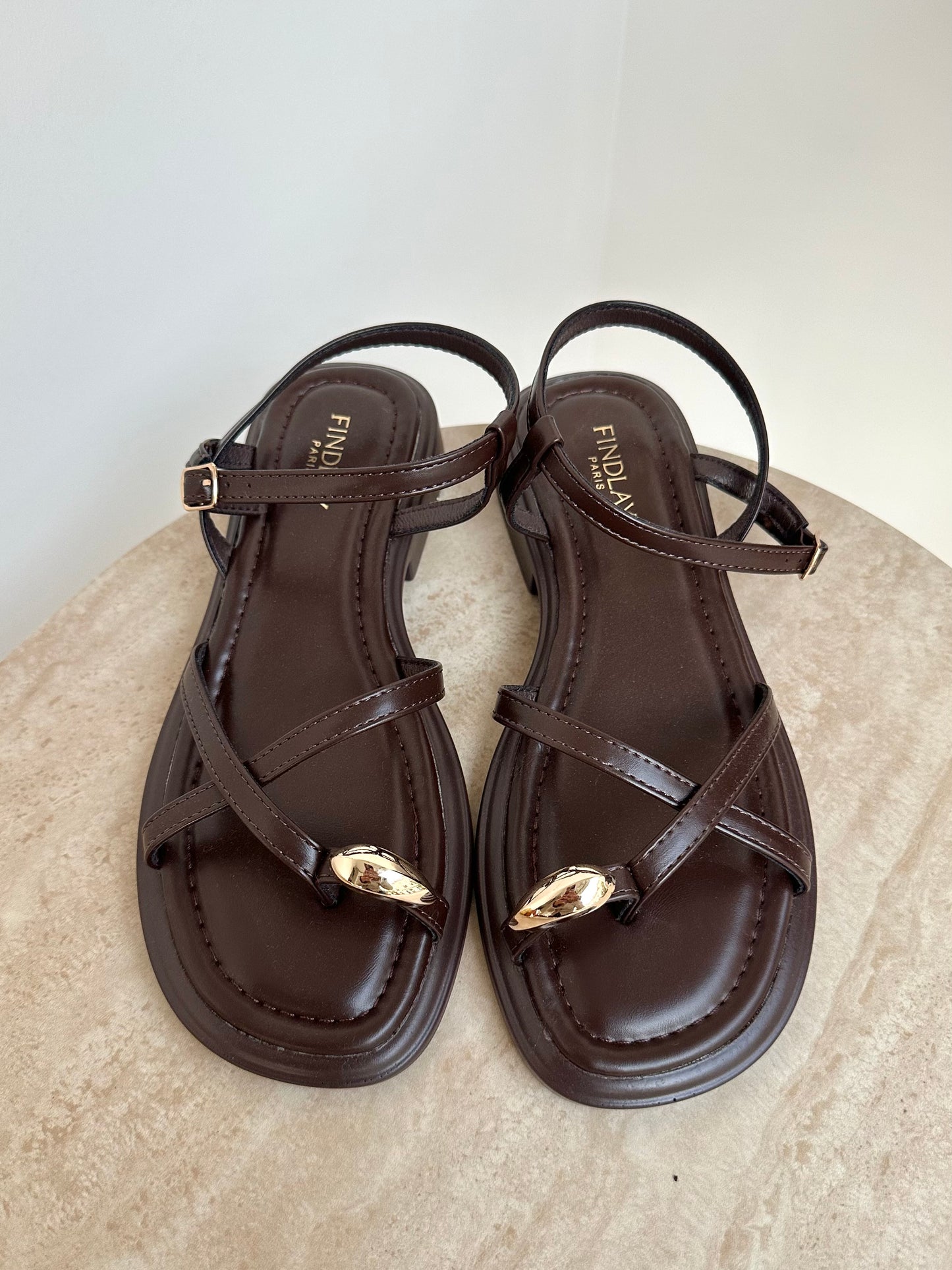 Sandales Gold - marron