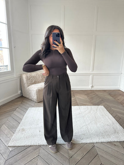 Pantalon Louane - marron
