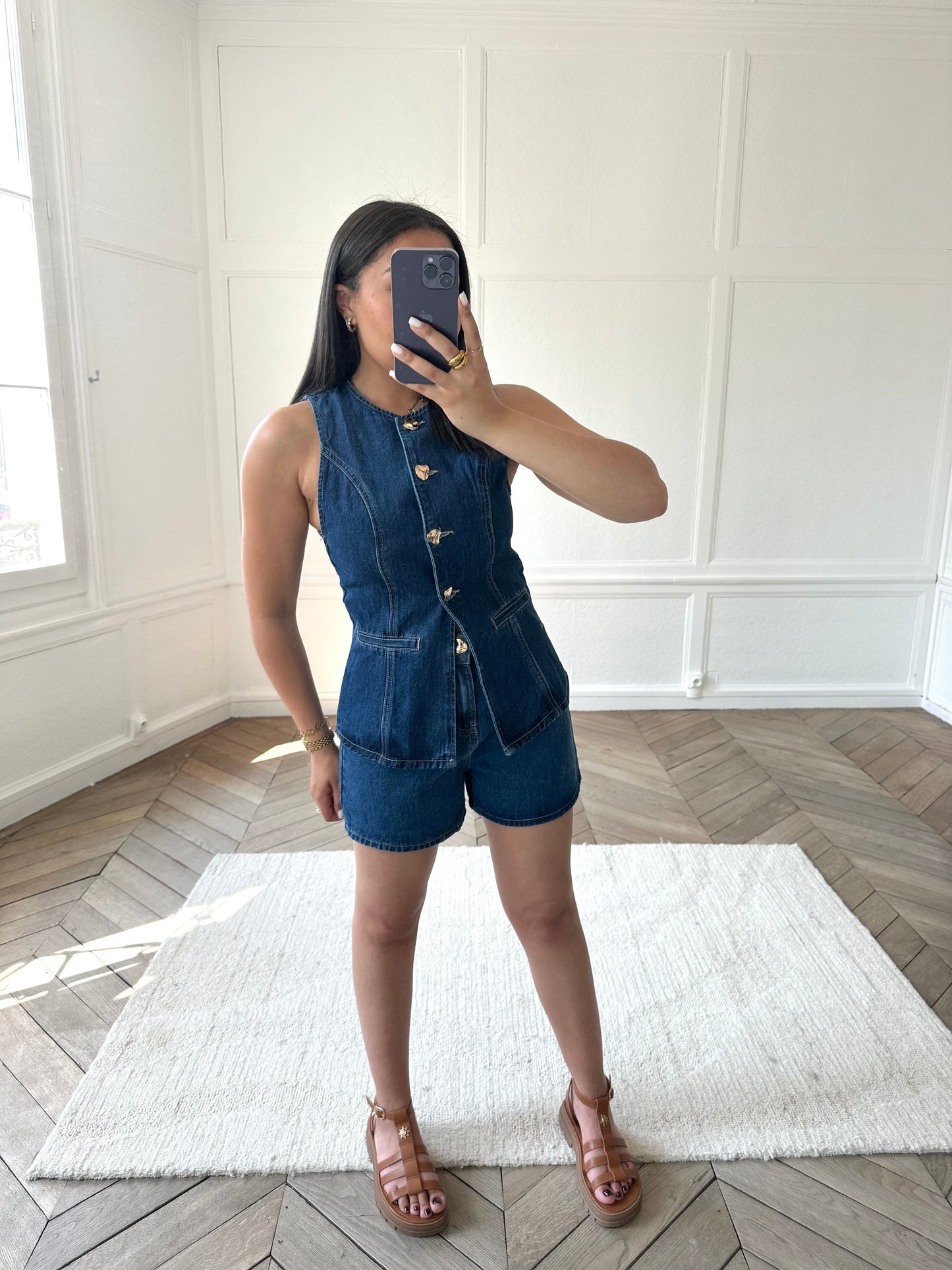 Short en jean Murielle