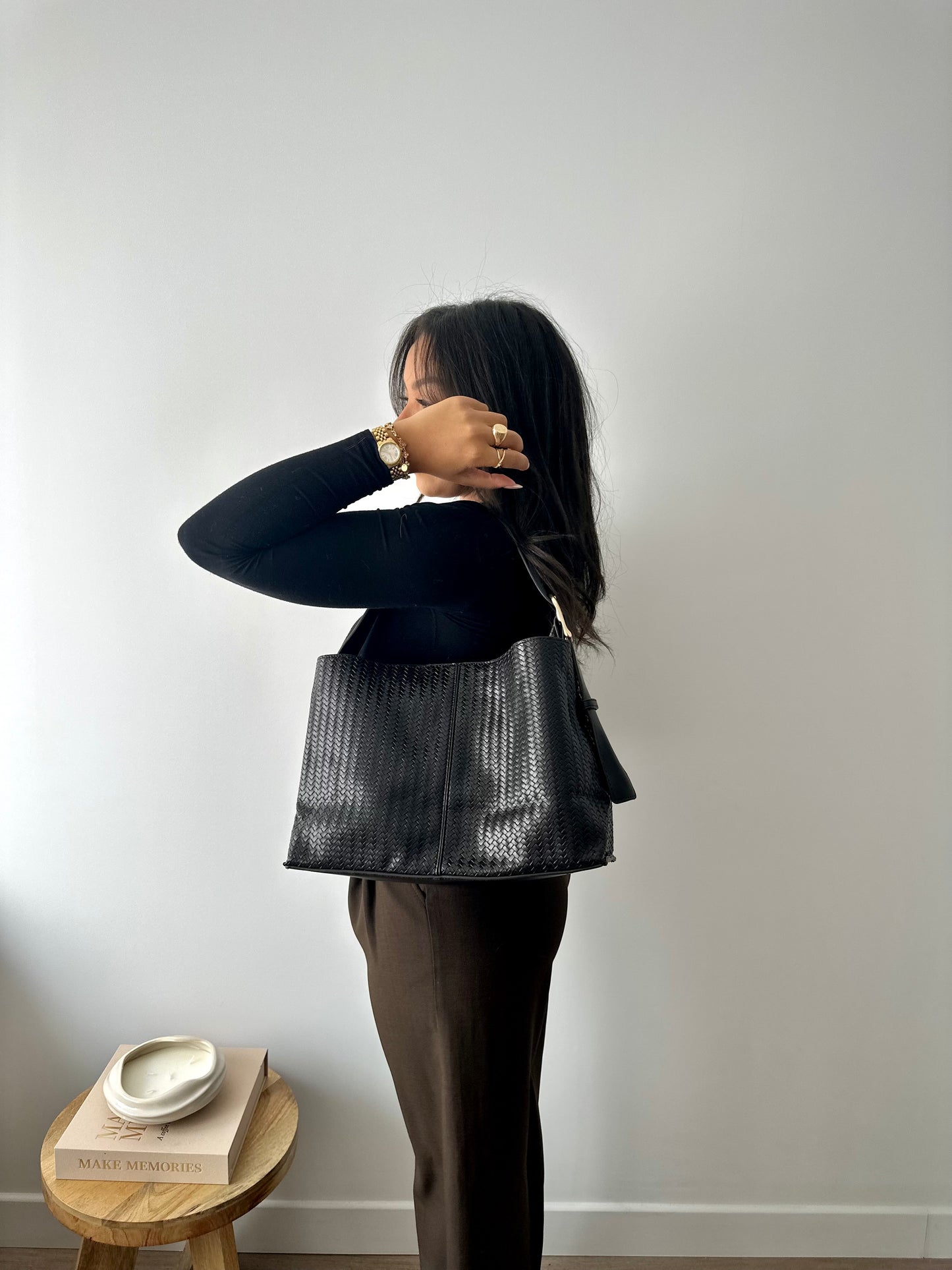 Sac Agnès - marron foncé