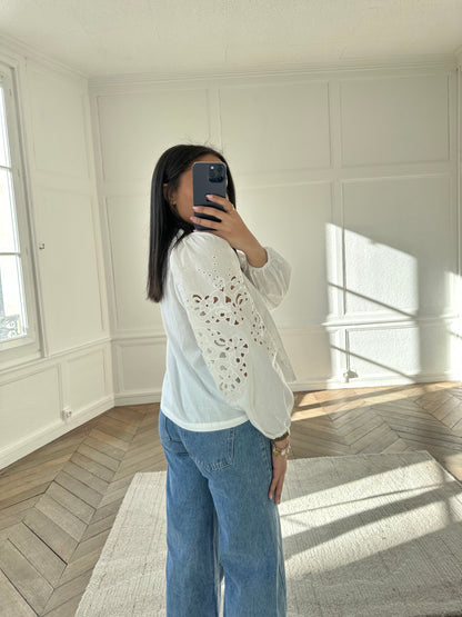 Blouse Amélie - blanc