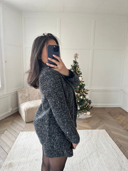 Blazer effet tweed Lana
