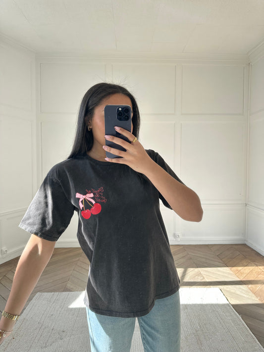 T-shirt imprimé cherry