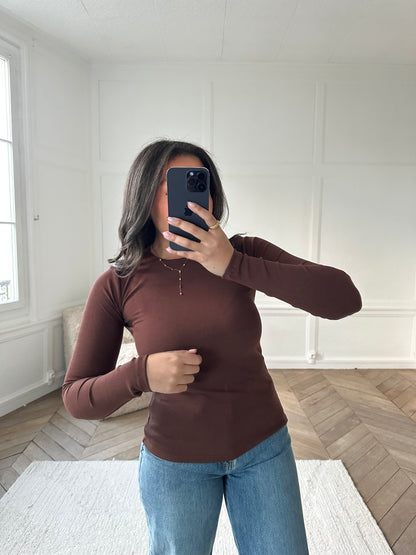 Top côtelé basique - 3 coloris