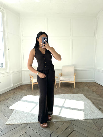 Ensemble Mya - marron