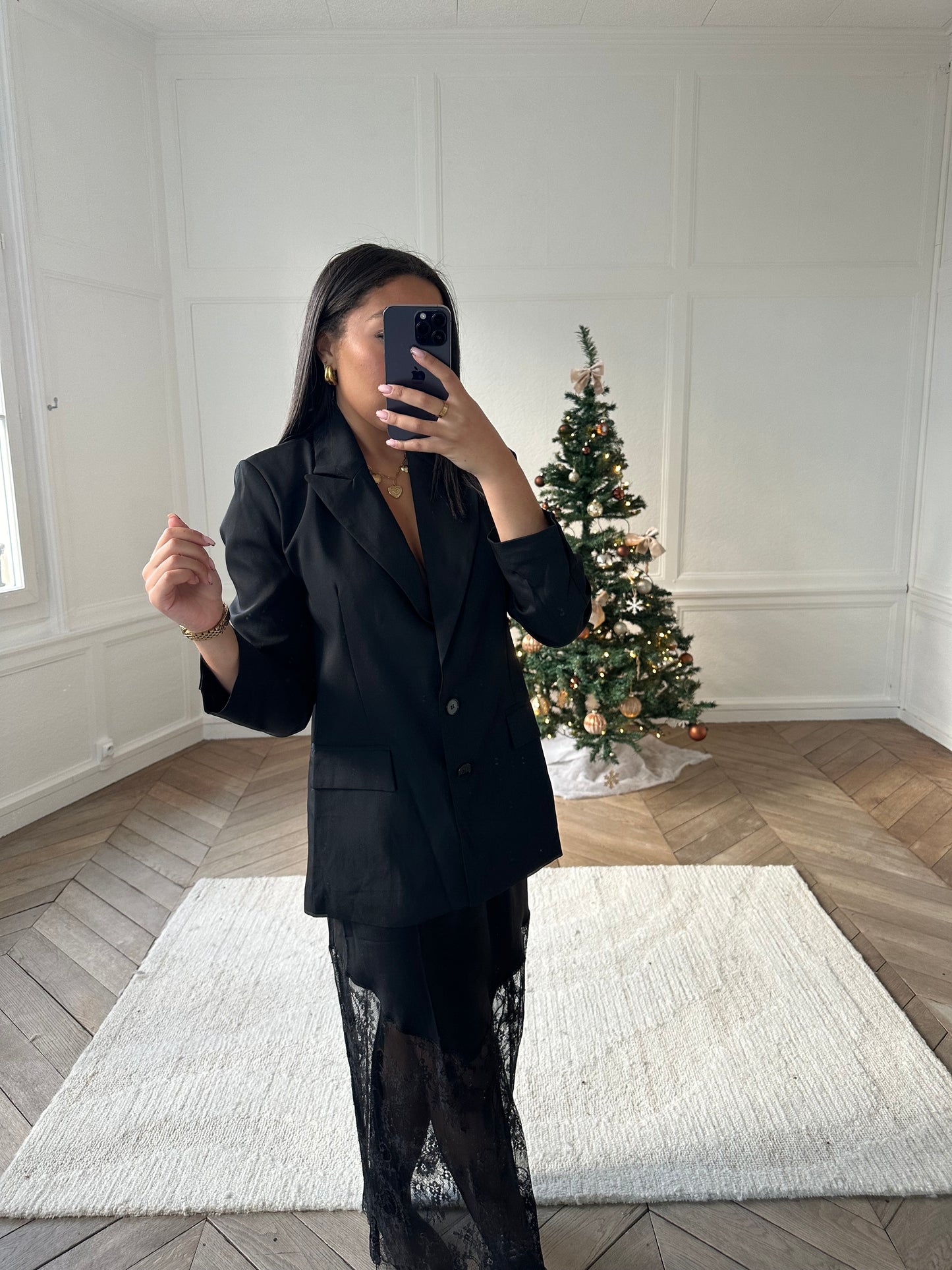 Blazer noir Maeva