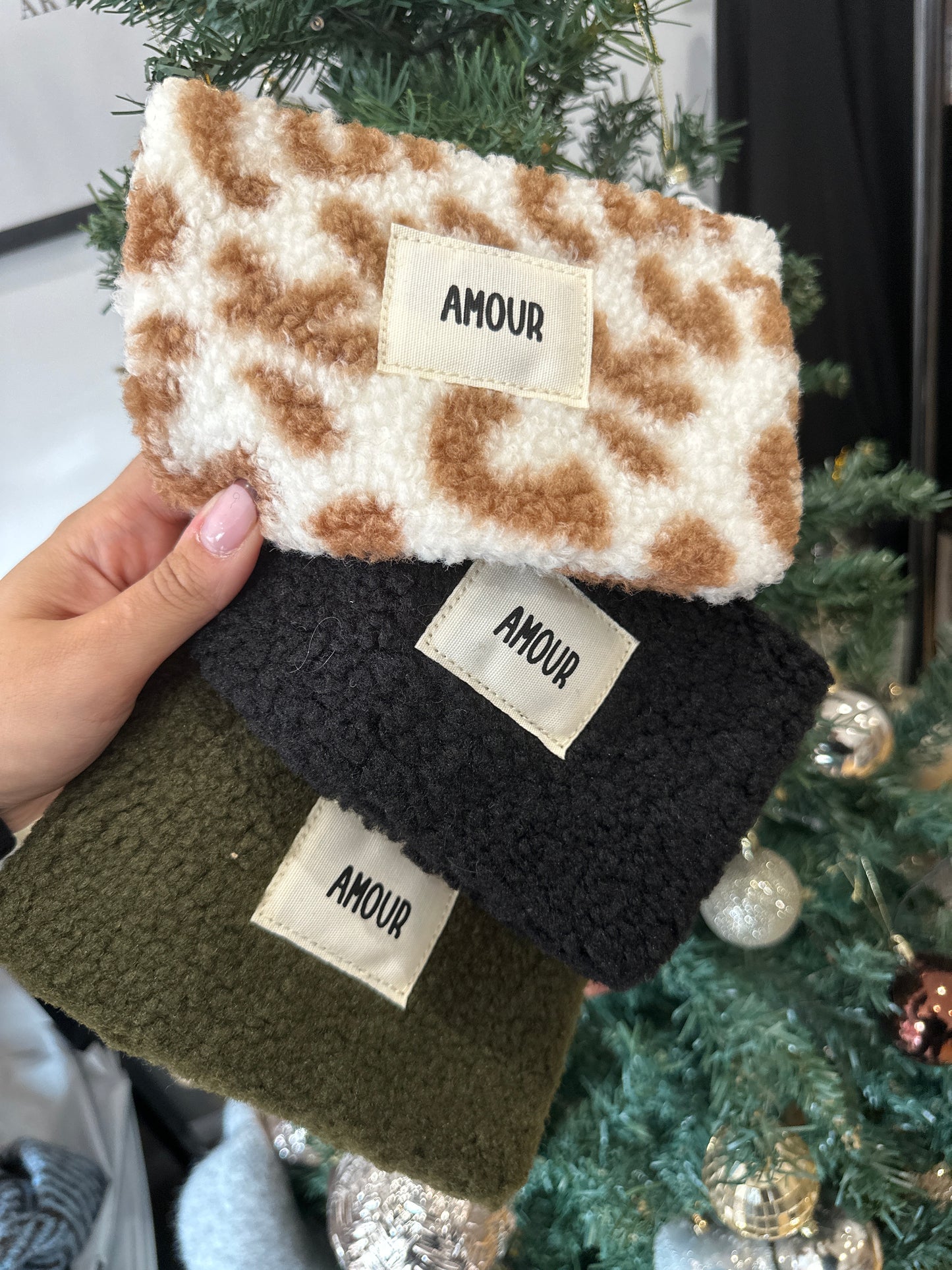 Pochette moumoute - amour