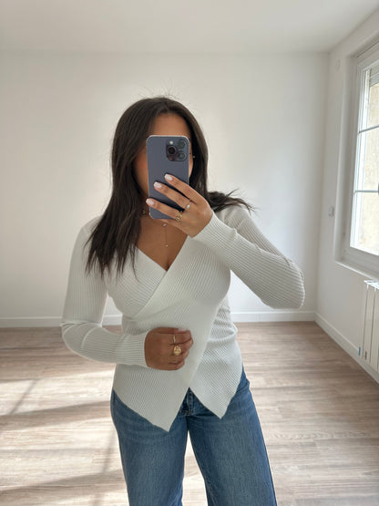 Top Kella - blanc